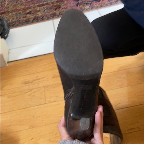 Coach brown leather boots - Picture 9 of 9